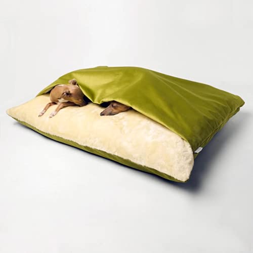 Grande Cuccia Invernale Caldo Nido di Gatto Sacco a Pelo Rimovibile e Lavabile Cuscino per Animali Domestici Cuscino per Cani Grande casa Divano Morbido
