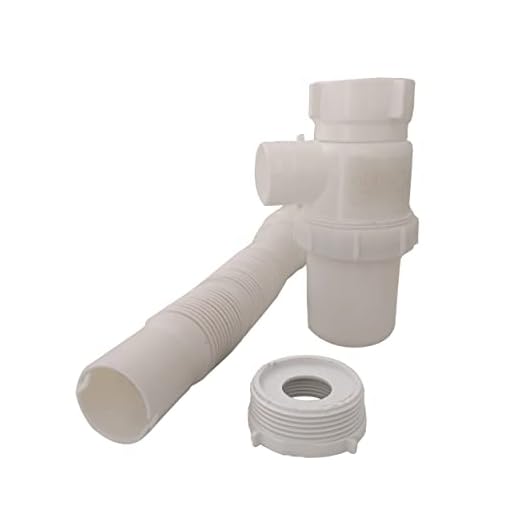 Sifão Sanfonado com Copo Universal Branco