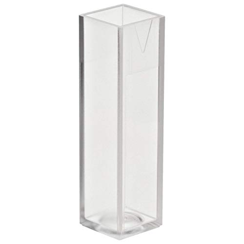 BrandTech 759071DBT Polystyrene Cuvette, Macro, 8.5