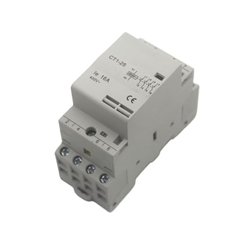 Contacteur modulaire domestique CT1 4P 16A 2NO 2NC 220V pour tableau