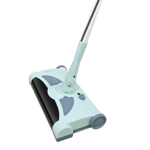 Aspiradora manual ligera con trapeador, barredora de suelo inalámbrica para madera dura para superficies de azulejos, funcionamiento silencioso por debajo de 60 dB, herramienta de limpieza recargable