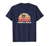 Costa Rica Vintage 70s Retro Throwback Design T-Shirt
