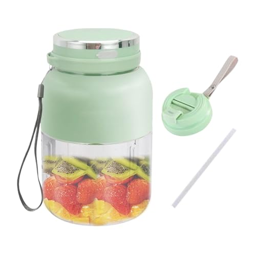 Buerfu Batidora Personal | Licuadora Personal Para Batidos y Zumos Naturales,Vaso Mezclador Anti-derrames De 1.3L Para Triturar Hielo Y Hacer Zumos