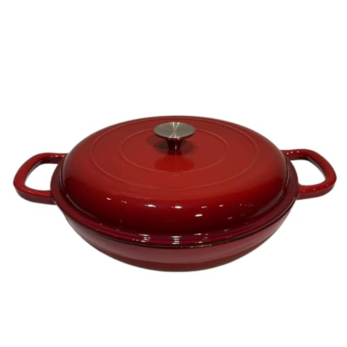 LZGG 30cm�z�[���[���S��ƒ�p�A�ύ��݁A�����ρA�u�ߕ��A�����ȂǑ��p�r�A�ł��t���ɂ����ۉ����ɗD��A�V�[�t�[�h�X�[�v��Ƃ��Ă��œK�A�I�[�u���Ή��A�������ȒP (30cm,���b�h)