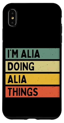 I'm Alia Doing Alia Things �ʔ������� �X�}�z�P�[�X iPhone XS Max �p