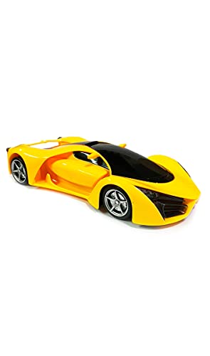 Carro Controle Remoto Sem Fio Sport 4 Funcoes 1:18 Com Luz, DM Toys
