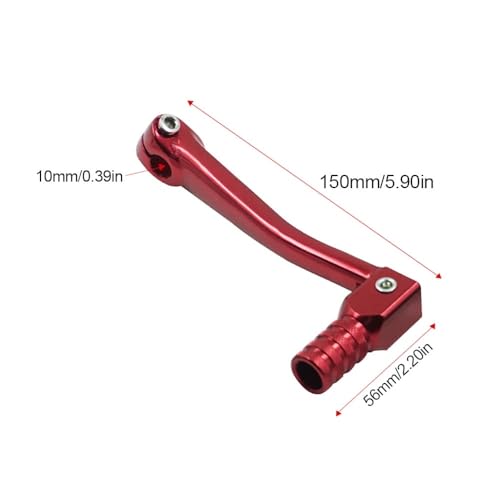 Levier kick moto universel pliable 10mm 11mm de rechange - 6