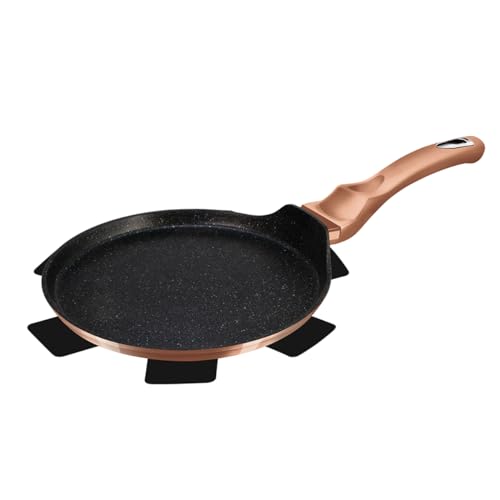 Berlinger Haus Poêle à crêpes Metallic Line Rose Gold Edition 28 cm BH/6180 Acier Inoxydable 18/8