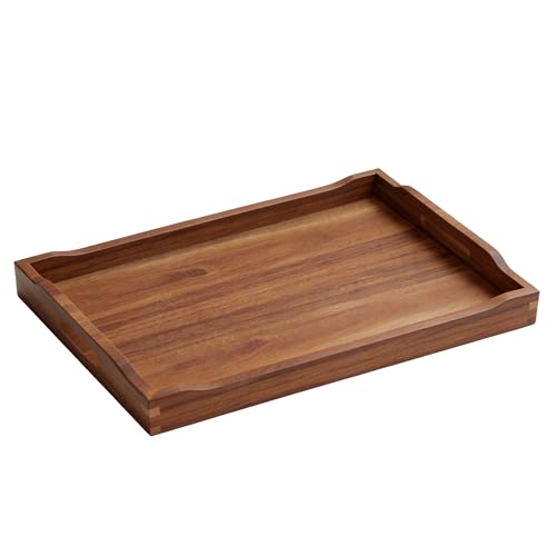 Plusinthebox 17.7-Inch Acacia Serving Tray
