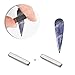 YSSZAM Silver Double Head Magnetic Wand for 3d Cats Eyes, Multifunctional and Strong Nail with Long Strip Magnet for DIY Manicure - Gel nail Polish Art Tools Sets Beauty and Personal Care