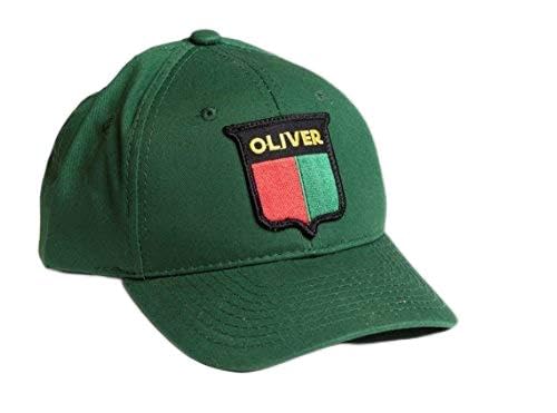 Youth Size Oliver Tractor Logo Hat, Vintage Logo, Green