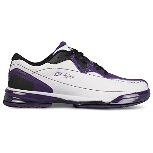 KR Strikeforce Dream White/Purple Right Hand Performance Women's Bowling Shoe2