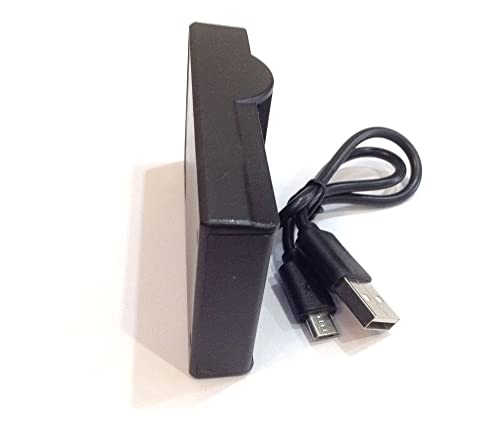 Cargador USB BLM-5 con control de carga inteligente para Olympus E-510 4