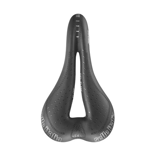 Selle Italia DIVA Gel Flow Racing - Women's Bicycle Saddle, City Bike, Mountain Bike, Manganese Frame, Comfortable Gel Padding, Black - Image 2