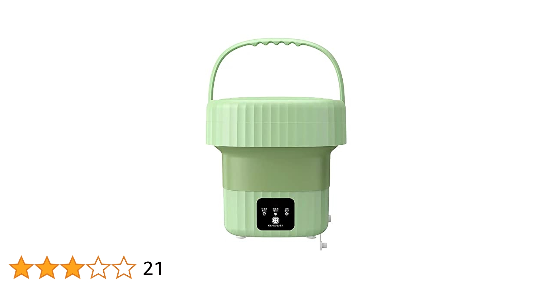 Amazon.co.jp: CHAMFAIR 上面 6Lコンパクト折りたたみ洗濯機