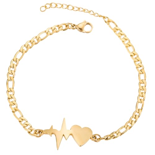 Bracelet cœur or femme et adolescente : bijou fin au style quotidien