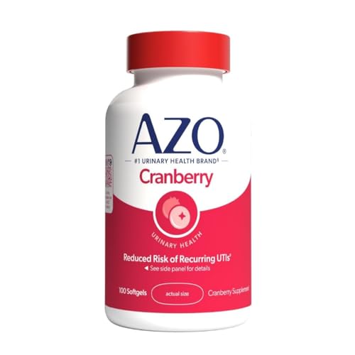 AZO Cranberry Softgels - Best Overall Cranberry Pill at Walmart