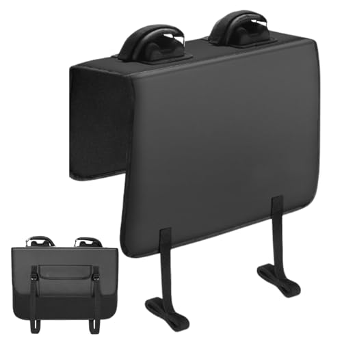 Protector de bcycle para portón trasero, almohadilla para camioneta, cubierta de portón trasero, resistente al agua, protector de portabicicletas, protección de portón trasero con correas de marco