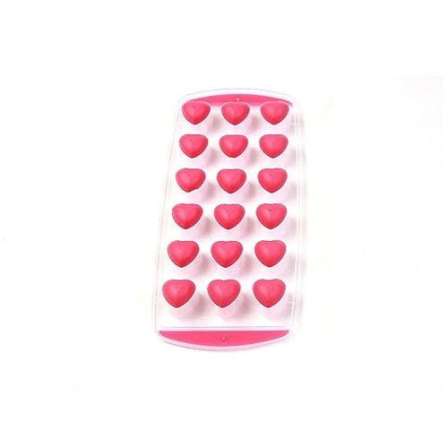 Molde para cubitos de hielo de silicona corazón SagaSave