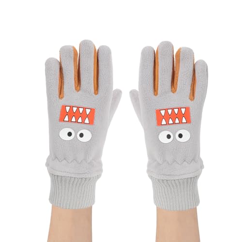 OhMill Boys Winter Gloves Snow Gloves for Kids Winter Gloves Kids 6-10 Mittens for Kids Thermal Gloves Toddler Winter Gloves