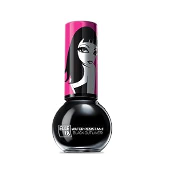 Elle 18 Water Resistant Gel Black Out Natural Liner (Pack Of 2)