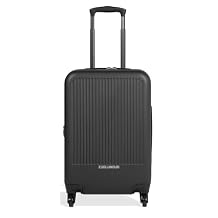 22 Inch Carry On Luggage Airline Approved Rolling Hardside Suitcase 22x14x9 Travelling Trunks Luggage Suitcase,XSZLD-TT227-Black-OneSIZE