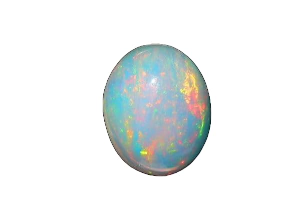 Opale éthiopienne cabochon AAA pierre naturelle multi-feu idéale pour cadeau précieux