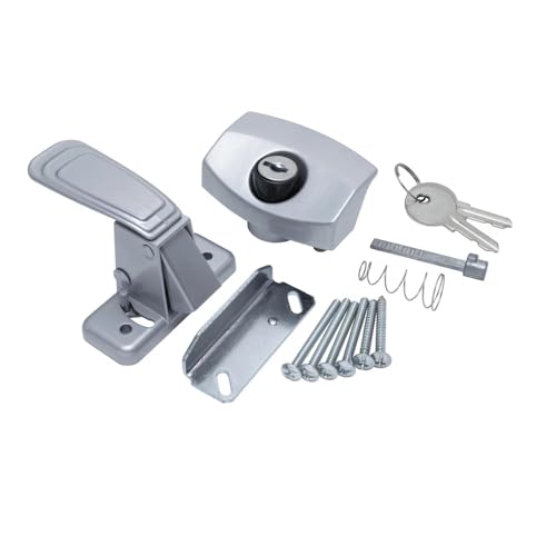 Fits Pop-Up Camper Keyed Door Lock Aluminum Replacement