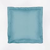  10XDIEZ Funda de cojín 60x60 Basic Turquesa Oscuro - (60x60cm - Turquesa)