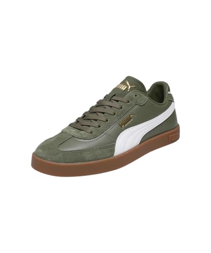 PUMA Damskie buty sportowe Club Ii Era SneakerSneaker, Loden Zielony PUMA Biały, 43 EU