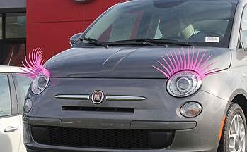 Carlashes 1001Up Classic Car & Truck Eyelashes - Pink #TOP1