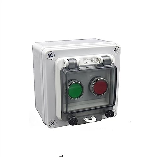 Interrupteur bouton-poussoir M22 boîte de protection IP67 contrôle distribution 10A
