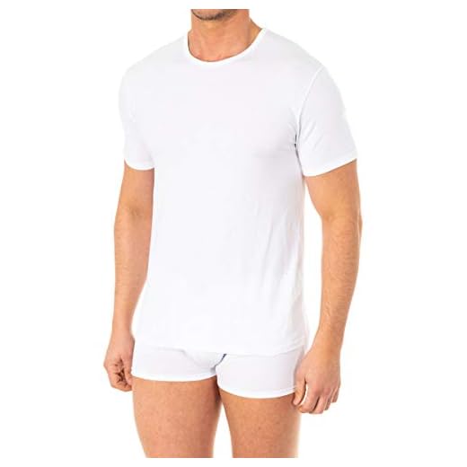 Abanderado ASA040W, Camiseta X-Temp con Manga corta para Hombre, Blanco, Medium (Tamaño del fabricante:M/48)