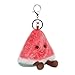 Apricot Lamb Watermelon Cute Food Plushies Keychain, Soft Stuffed Plush Keychain Toys for Kids’ Backpack, Purse, 3.5Inches