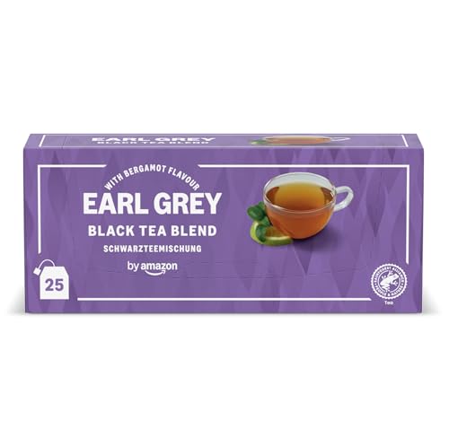 By Amazon Earl Grey Mezcla De Té Negro 25 Bolsitas