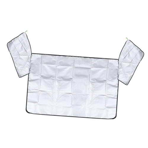 UTHCLO Parasol para Parabrisas de Coche SUV con Adhesivo Fácil Instalación Protección UV Bloqueo de Sol Interior Ventana Delantera