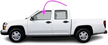 Front Driver Left Door Window Glass Compatible Witrh 2004-2012 Chevy Colorado & GMC Canyon Models