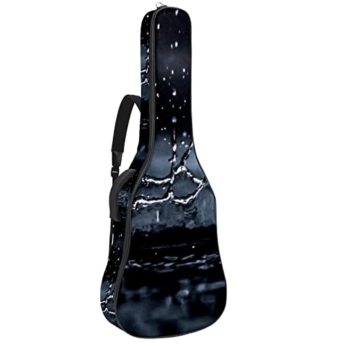 Hondank Housse de guitare abstraite en forme de goutte d’eau – Sac à dos de protection rembourré pour guitare acoustique… - Les Beatles, Paul McCartney, John Lennon, RIngo Starr, George Harrison Hondank Housse de guitare abstraite en forme de goutte d'eau - Sac à dos de protection rembourré pour guitare acoustique…