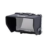 Zapato frío integrado, una variedad de agujeros de localización ARRI de 1/4"-20 y 3/8"-16 y 1/4", 1/4" y ranuras para capó solar en la jaula soportan una abundante extensión de accesorios.