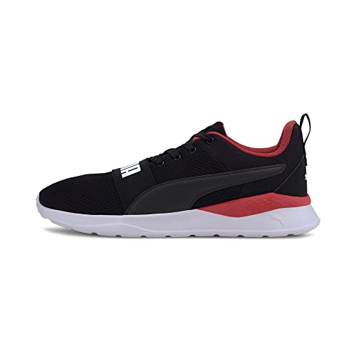 Tênis Anzarun Lite Bold, Puma, Adulto Unissex, Preto/Branco/Vermelho, 43
