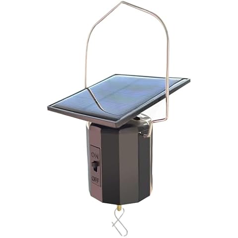 Aoedelyart Solar Powered Wind Spinner Motor Eco-Friendly Motor,Outdoor Solar Energy Operated Hanging Display Mobile Rotating Motor for Wind Chime,Sun Catchers,Garden Decor,Hanging Ornament(Black) Cover