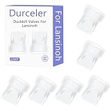 Replacement 6 Piece Duckbill Valves/Duck Bill Valve Compatible with Lansinoh Breast Pump Part, Use with Signature Pro/Smartpump/Manual Pumps, Accessories Made by Durceler, Pump Parts