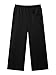 JMIERR Mens Wide Leg Sweatpants Baggy Lounge Travel Cargo Pants Fall Fashion Outfits 2026 Winter Clothes Joggers, 2XL, Black
