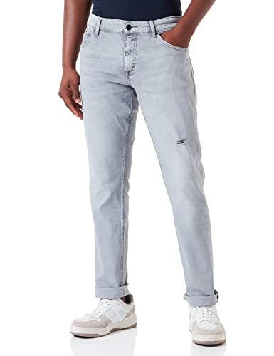 Jean long Q/S designed by gris noir fini les pantalons trop courts homme