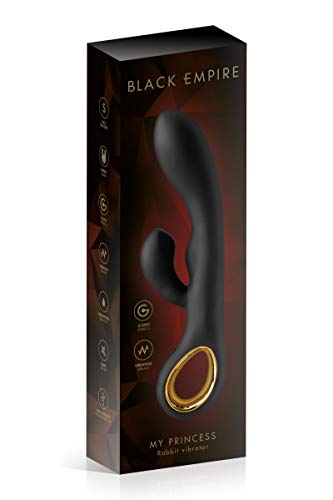 Vibromasseur Rabbit stimulateur clitoridien Black Empire rechargeable 10 modes - 3