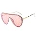 Produktbild Sonnenbrille Damen Mode Frauen Luxus Sonnenbrille Hohe Qualität Sonnenglas Übergroße Party Persönlichkeit Geschenk Uv400 Vintage Classic-Baiyuanfen