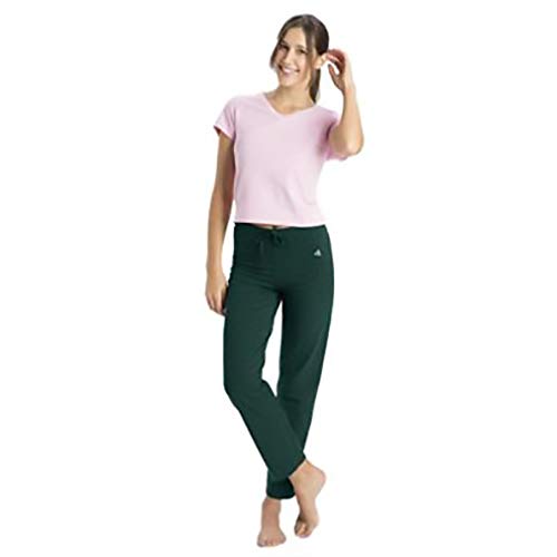 Image of Jockey Women's 1301-01-24X7 Track Pant, Moss Green Melange, S