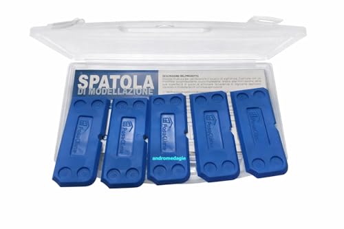 ANDROMEDAGIE | Spatule de modélisation 5 PCS | Spatule professionnelle pour siliconer les verres