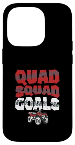 Quad Squad Goals ATV �S�n�`�Ή��ԗ� �N���b�h�o�C�J�[ �X�}�z�P�[�X iPhone 14 Pro �p