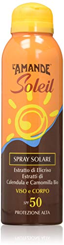 L'AMANDE - Crema Solare Viso e Corpo 50 Spray con